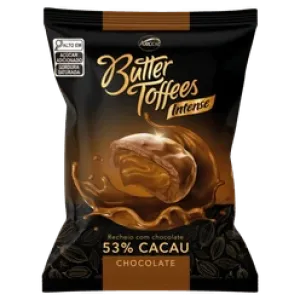 BALA ARCOR BUTTER TOFFEES CHOCOLATE 53% CACA 100GR