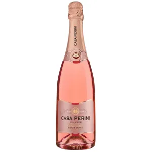 ESPUMANTE VINHO CASA PERIN MOSCATEL ROSADO NATURAL BRUT 750ML