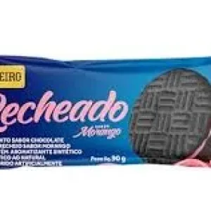 ROSQUINHAS RECHEADA MORANGO 90GR