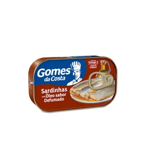SARDINHA GOMES DA COSTA DEFUMADA 125GR