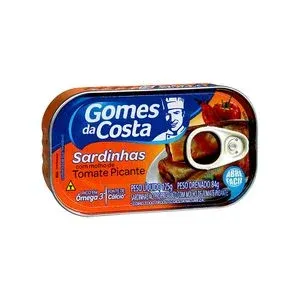 SARDINHA GOMES COSTA PICANTE 125GR