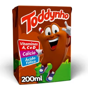 BEBIDA LACTEA TODDYNHO CHOCOLATE 200ML