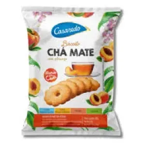 BISCOITO CASAREDO CHA MATE PESSEGO 200G