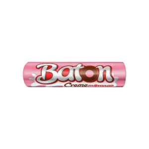 CHOCOLATE GAROTO BATON RECHEADO CREME DE MORANGO 16GR