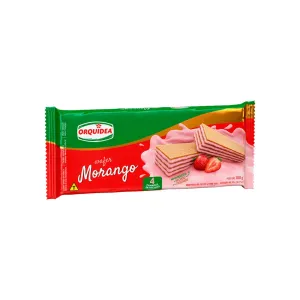 WAFER ORQUIDEA MORANGO 100G