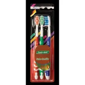 ESCOVA DENTAL FRESH DENT FAMILIA C/ 3 UN