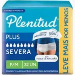 FRALDA PLENITUD PROTEC PLUS P M C/8
