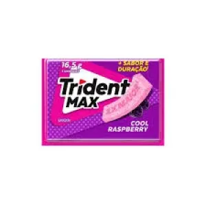GOMA DE MASCAR TRIDENT MAX COOL RASPBERRY 16.5