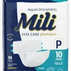 FRALDA MILI VITA M USO ADULTO C/9