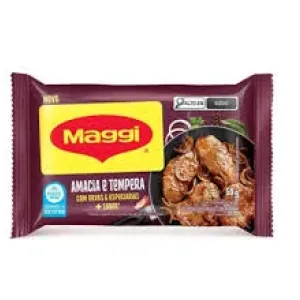 AMACIANTE DE CARNE MAGGI TEMPERA C/ ERVAS E ESPECIARIAS 50GR