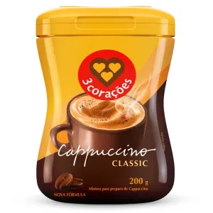 CAFE 3 CORACOES CAPPUCCINO CLASSIC 200GR