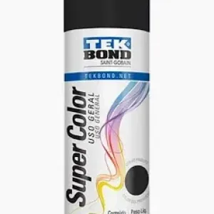 TINTA SPRAY MUNDIAL PRIME PRETO FOSCO USO GERAL 400ML