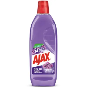 LIMPADOR AJAX FESTA DAS FLORES LAVANDA 1L