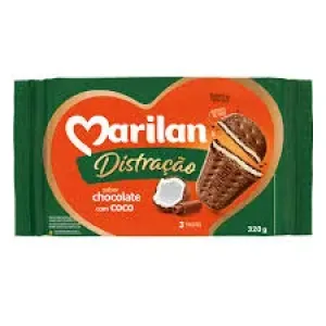 BISCOITO MARILAN DISTRACAO CHOCOLATE CHOCLATE C/COCO 2800GR