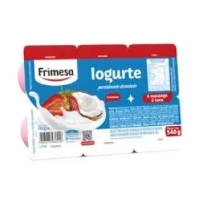 IOGURTE FRIMESA MORANGO/COCO BDJ 540GR