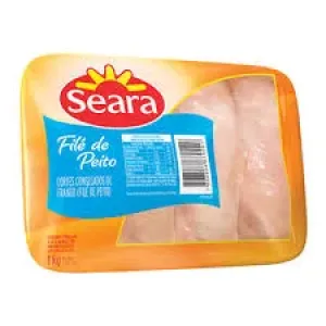 FILE DE PEITO CONGELADO SEARA 1KG