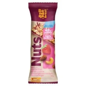 BARRA DE CEREAL NUTS MORANGO 25G