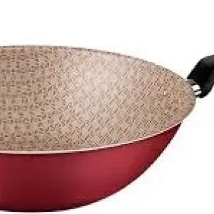 WOK ALUMINIO TRAMONTINA LORETO VERMELHO