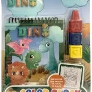 LIVRO COLOR BLOCK DINOSSAUROS