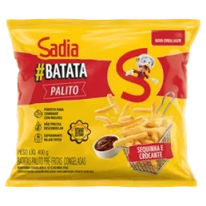 BATATA PALITO SADIA CONGELADO 400GR