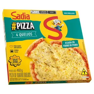 PIZZA SADIA 4 QUEIJOS 460GR