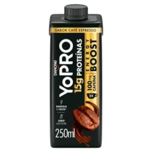 BEBIDA LACTEA DANONE YOPRO 15G PROTEINAS CAFE EXPRESSO 250G