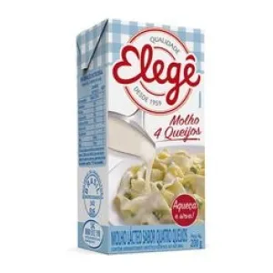MOLHO LACTEO ELEGE QUATRO QUEIJOS 200G