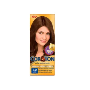 COLORACAO CREME COR E TON LOURO ESCURO 6.0