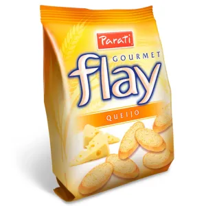 BISCOITO PARATI FLAY GOURMET QUEIJO 40G