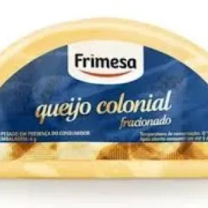 QUEIJO COLONIAL FRACIONADO FRIMESA MEIA PECA KG