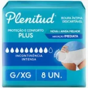FRALDA PLENITUD ACTIVE PLUS G/XG