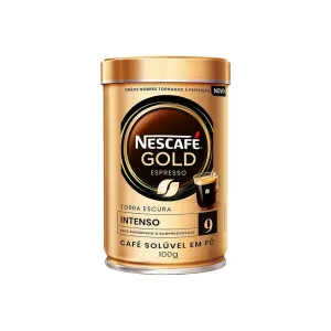 NESCAFE NESTLE GOLD ESPRESSO INTENSIDADE 9 100G