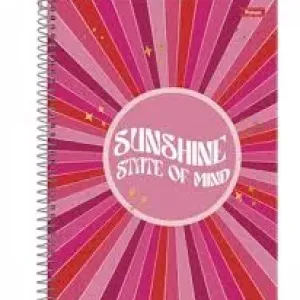 CADERNO CD FORONI PINK POWER 80F