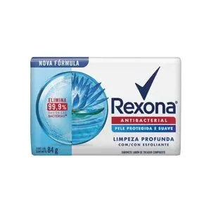 SABONETE REXONA ANTIBACTERIAL LIMPEZA PROFUNDA 84G