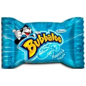 CHICLE BUBBALOO HORTELA MENTA CX 300G