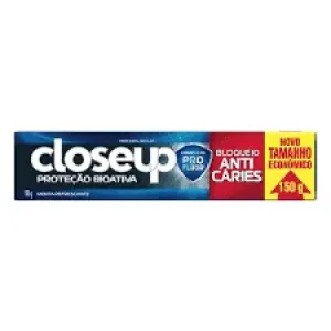 CREME DENTAL CLOSEUP BLOQUEIO ANTI CARIES 150GR