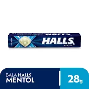 BALA HALLS MENTOL 28GR