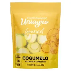 COGUMELO INTEIRO UNIAGRO SACHE 80G