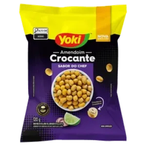 AMENDOIM YOKI CROCANTE  SABOR DO CHEF 420G