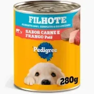 RACAO CAES PEDIGREE CARNE/FRANGO LT 280G