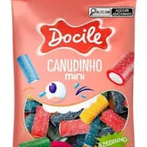 BALA DOCILE CANUDINHO MINI  ACIDO 70GR