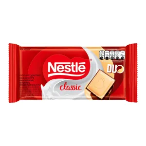 BARRA DE CHOCOLATE NESTLE CLASSIC DUO 80GR