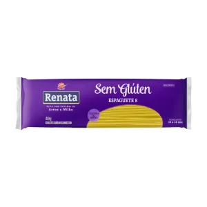 MASSA ESPAGUETE RENATA  S/GLUTEN 500G