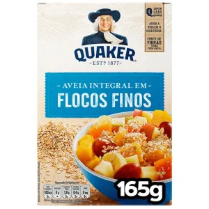 AVEIA EM FLOCOS FINOS QUAKER 165G