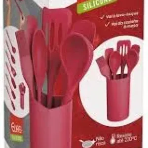 POTE DE VIDRO MOSAICO C/TAMPA INOX 2L
