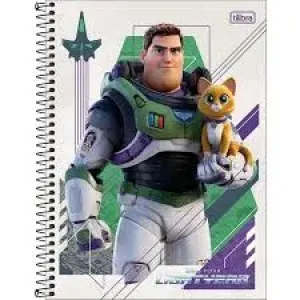 CADERNO CD TILIBRA DISNEP LIGHTYEAR 80F