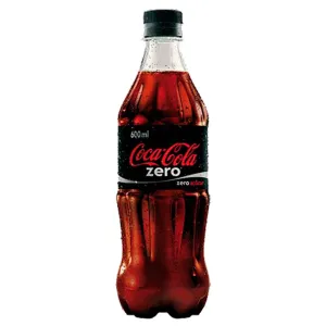 REFRIGERANTE COCA-COLA ZERO PET 600ML