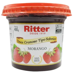 DOCE DE FRUTA RITTER MORANGO 400GR