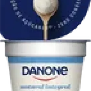 IOGURTE DANONE NATURAL INTEGRAL SO LEITE FERMENTADO VIVO 160GR