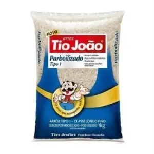ARROZ TIO JOAO PARBOILIZADO 1KG